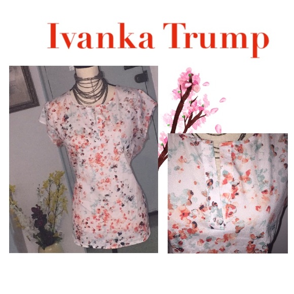 Ivanka Trump Tops - 🌹 Ivanka Trump 🌹 Watercolor Top